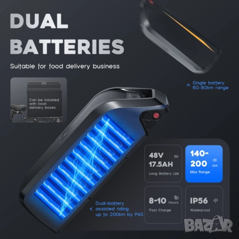 Електрически велосипед/колело EMOKO EC27 500W 17.5AH, снимка 10 - Велосипеди - 52055577