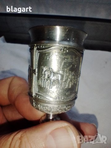 Немски чаши-калаена сплав, снимка 7 - Антикварни и старинни предмети - 34592664