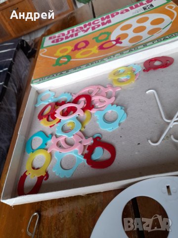 Стара игра Балансиращи фигури, снимка 4 - Други ценни предмети - 43989633