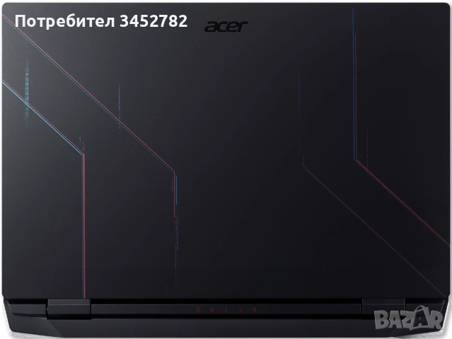 Гейминг лаптоп Acer Nitro 5 AN515-58 (i7 / 16GB / RTX 4060 / 1TB) – Отлично състояние, снимка 5 - Лаптопи за игри - 53469636