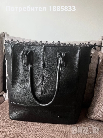 Чанта с дантела, снимка 4 - Раници - 52019020