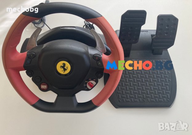 Thrustmaster Ferrari 458 spider racing wheel за XBOX One, снимка 1 - Аксесоари - 32397847