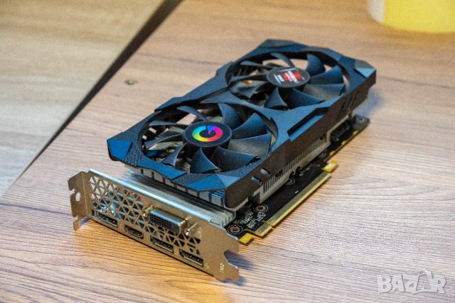 Като нова! Геймърска видео карта AMD Radeon 580 8 GB gaming видеокарта, снимка 1 - Видеокарти - 43376348