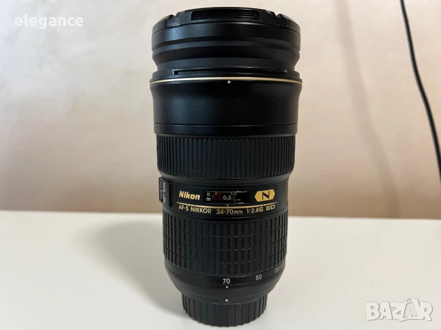 Обектив Nikon Nikkor 24-70mm f/2.8G ED AF-S VR, снимка 3 - Обективи и филтри - 50555063