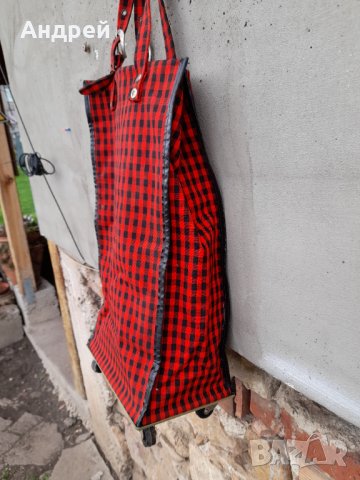 Стара чанта на колела, снимка 2 - Антикварни и старинни предмети - 32772460