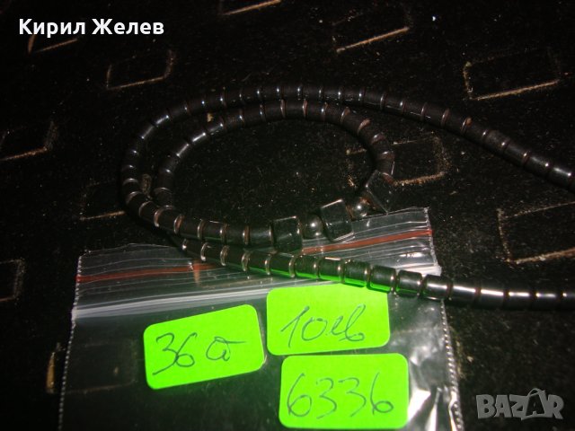 АРТ ХЕНД-МЕЙД КОЛИЕ от ХЕМАТИТ 6336, снимка 4 - Колиета, медальони, синджири - 32239666
