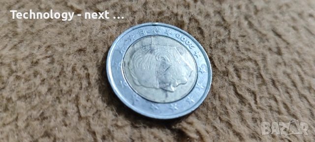 Дефектна монета 2€ Белгия, снимка 6 - Нумизматика и бонистика - 53250815