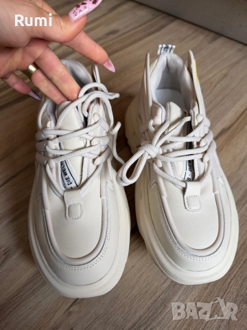 Дамски сникърси с ортопедична стелка бежови LIBAIWEI ! 40 н, снимка 2 - Дамски ежедневни обувки - 51799884