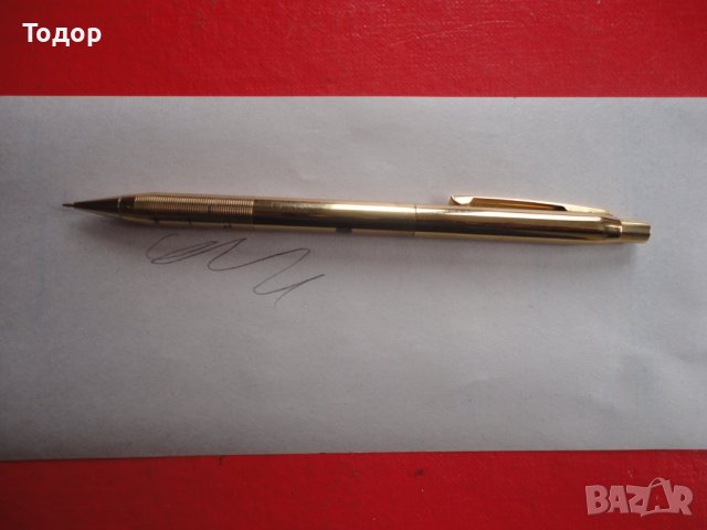 Позлатен американски механичен молив маркировки, снимка 4 - Ученически пособия, канцеларски материали - 40266740
