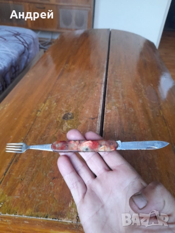 Стар джобен нож,ножче,ножка #151, снимка 4 - Други ценни предмети - 52067159