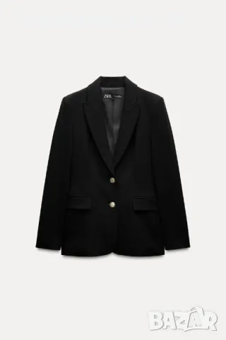 Дамско черно сако Zara 