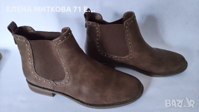 Catwalk дамски кожени боти н.39, снимка 3 - Дамски боти - 52356069