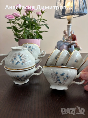 Порцеланови чаши Bernadotte , снимка 3 - Антикварни и старинни предмети - 53477571