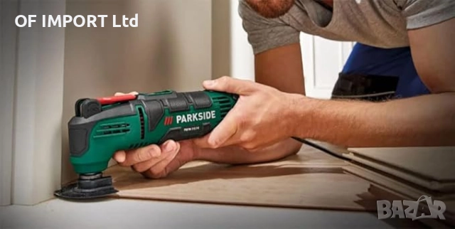 Електрически Мултифункционален Инструмент Реноватор PARKSIDE 310W, снимка 2 - Други инструменти - 52386934