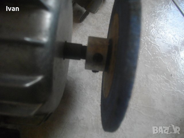 Бавна Скорост-75W/80-200W-Профи Обущарски Ел.Шмиргел-Герм/Холандия-RULER/CREUSEN-ф110мм, снимка 8 - Други инструменти - 37505530