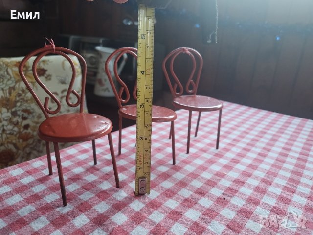 Лот детски метални столчета Царство България , снимка 2 - Колекции - 43580273