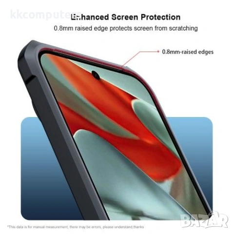 Google Pixel 9 Pro / Pixel 9 XUNDD Силиконов Калъф TPU+Acrylic и Протектор, снимка 4 - Калъфи, кейсове - 53097632