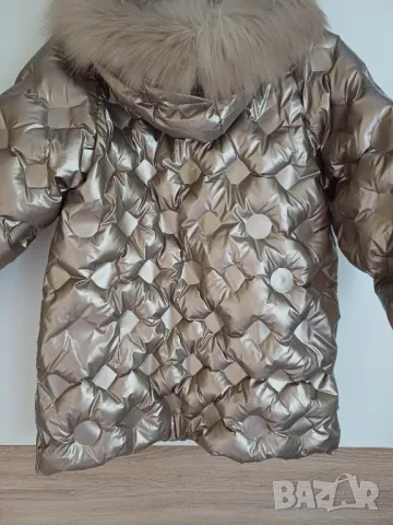 атрактивно зимно дамско яке с гъши пух