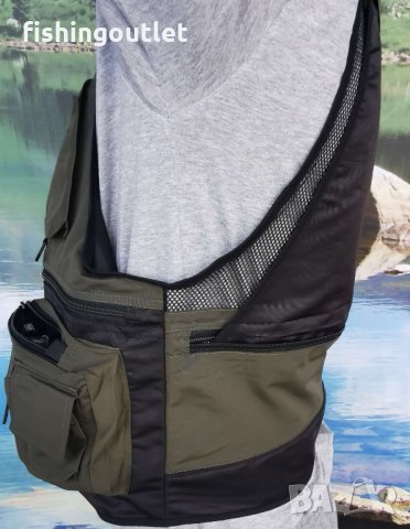 Рибарски спининг елек с 11 джоба и свалаяем гръб, снимка 5 - Екипировка - 32225425