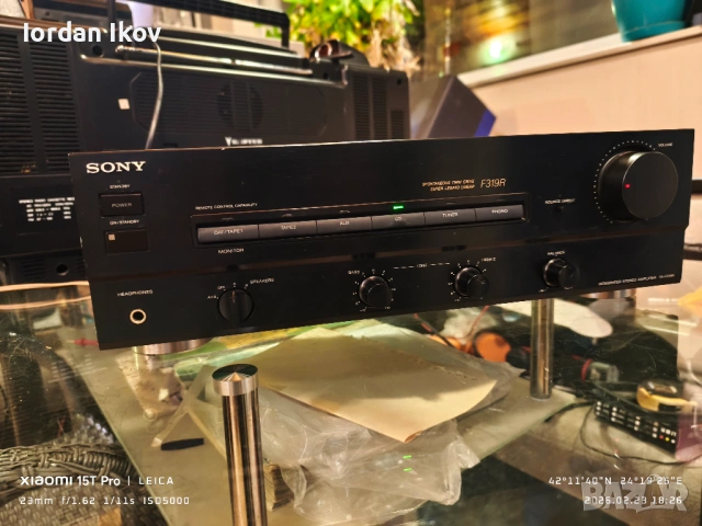 Sony F319R, снимка 3 - Ресийвъри, усилватели, смесителни пултове - 53597481