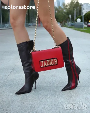  Дамска чанта - червена - 1409, снимка 2 - Чанти - 31982533