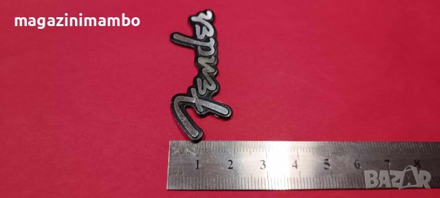 Fender Spaghetti logo 3D табелки, снимка 6 - Китари - 44012383