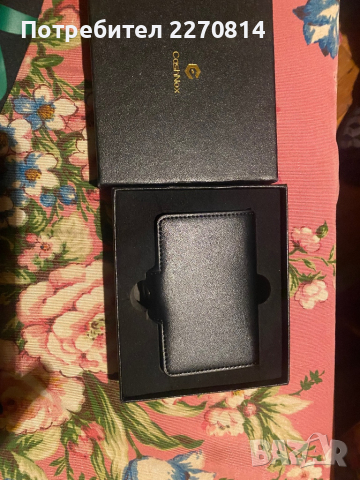 Портфейл за карти cash box , снимка 2 - Портфейли, портмонета - 44913159