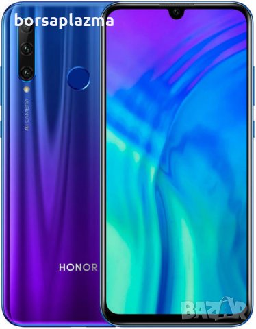 Huawei Honor 20 Lite Dual Sim 128GB - Blue, снимка 1 - Huawei - 24030385
