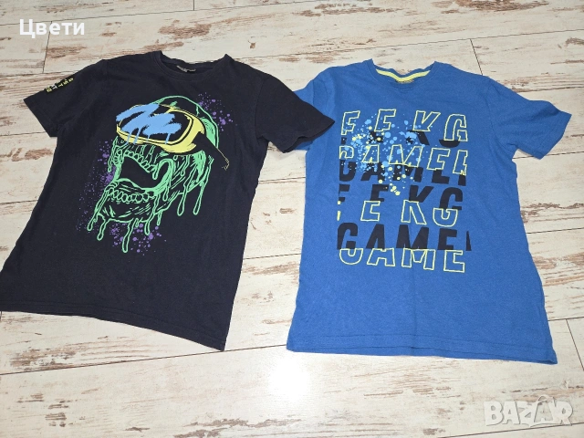 Лот тениски с къс ръкав 146-152см., снимка 3 - Детски тениски и потници - 53418057