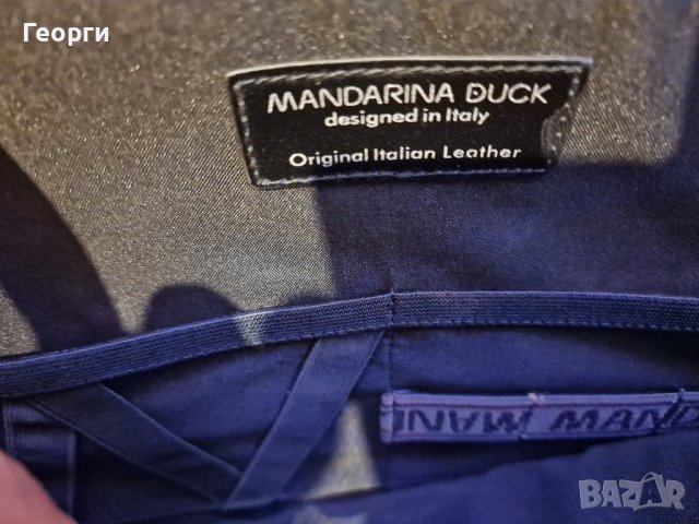 Оригинална мъжка бизнес чанта Mandarina Duck, снимка 4 - Чанти - 43528259