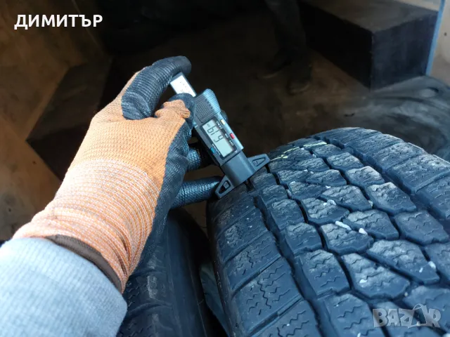 4бр.зимни гуми FIRESTONE 205/65/16C 107T DOT 4219, снимка 4 - Гуми и джанти - 48597547