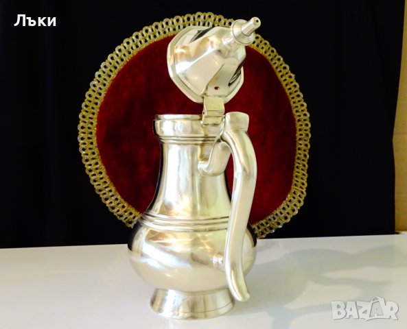 Английска бронзова кана 1 кг.,маркирана. , снимка 6 - Антикварни и старинни предмети - 36772299