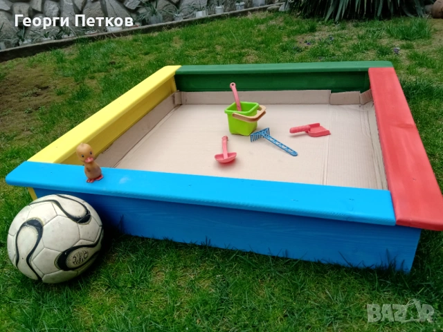 Пясъчник, цветен -110х110cм., снимка 11 - Други - 53524147