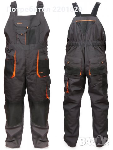 Зимен работен полугащеризон Classik Winter, снимка 2 - Други - 39716984