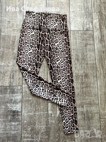 Нов елегантен висока талия леопардов тигров клин животински принт 