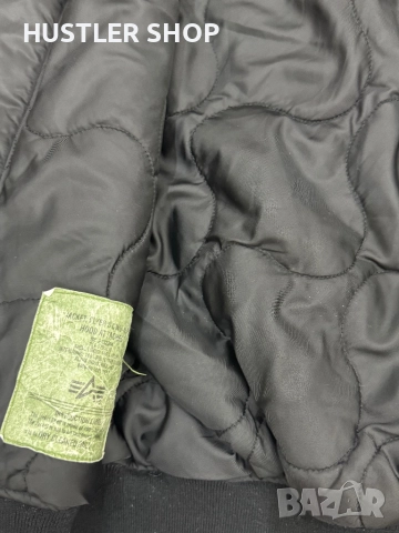 Мъжки бомбер ALPHA INDUSTRIES.Размер М, снимка 7 - Якета - 52514759