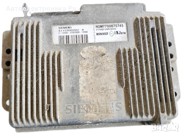 компютър RENAULT MEGANE SCENIC 1.6 SIEMENS S115300202 A, S115300202A, HOM,7700875745, 7700105980 