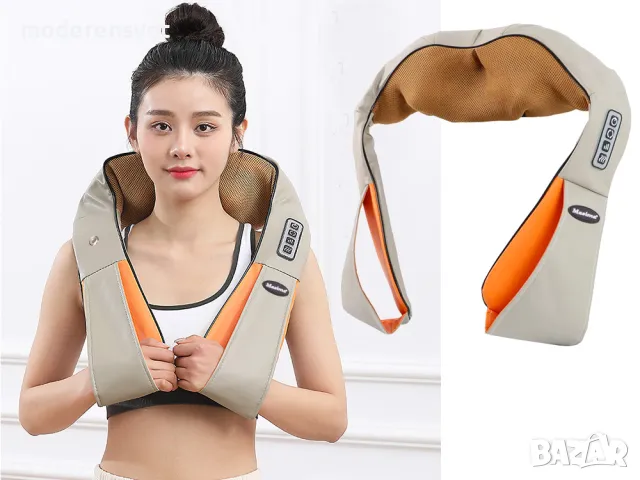 4D шиацу масажор за тяло с ръкави, снимка 3 - Масажори - 47747559