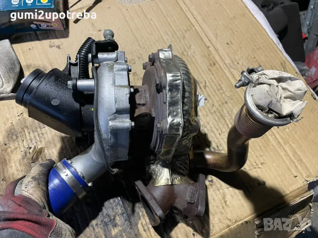 Турбокомпресор HGR059145874L с Управление Актуатор Porsche Cayenne 3.0D 92A/2012, снимка 4 - Части - 49185153