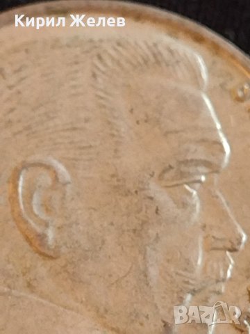 Сребърна монета 2 райхсмарки 1939г. Нацистка Германия Трети Райх с СХВАСТИКА за КОЛЕКЦИЯ 42063, снимка 12 - Нумизматика и бонистика - 43798602