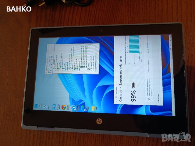 Лаптоп HP ProBook с IPS тъчскрийн дисплей 8GB DDR4 и Windows 11 Pro, снимка 6 - Лаптопи за работа - 43639624
