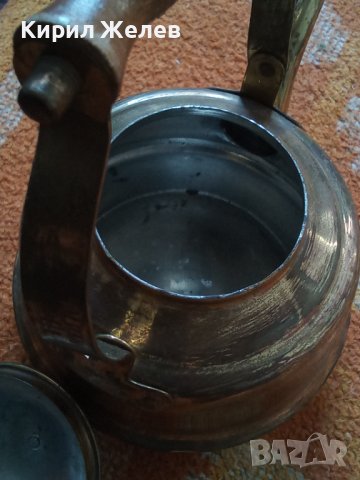 Чайник ALBANIA стар Бронзов РЪЧНА ИЗРАБОТКА 42533, снимка 10 - Колекции - 43785757