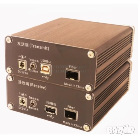 USB2.0 високоскоростен оптичен изолатор 480M интерфейс, HI FI   елиминиране на шума, снимка 2 - Други - 52855562