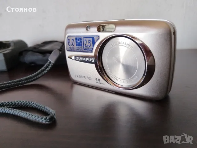 OLYMPUS Mju Stylus 600 6MP x 3 Optical Zoom, снимка 2 - Фотоапарати - 50323845