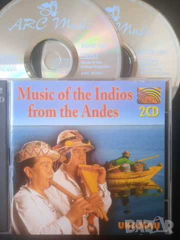 Индианска Музика - Комплект от Два Оригинални Диска - Ukamau ‎– Music Of The Indios From The Andes, снимка 1 - CD дискове - 44855528