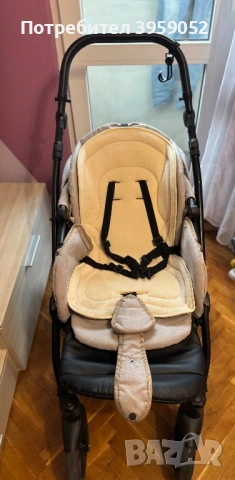 Детска количка Buba Zaza 3 в 1 , снимка 3 - Детски колички - 53348495