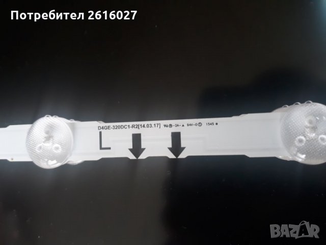 LED подсветка D4GE-320DC1-R2 за Samsung, снимка 3 - Части и Платки - 32569730