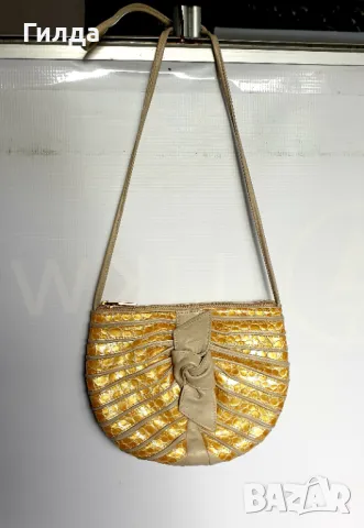 Braccialini винтидж чанта от естествена кожа налична, снимка 10 - Чанти - 50159341