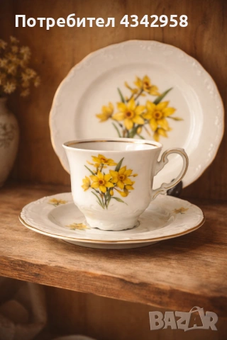 🌼 Винтидж порцеланови комплекти Johann Seltmann Vohenstrauß Bavaria .