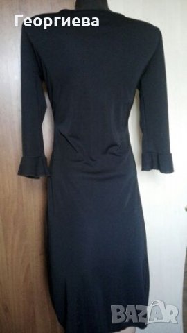 Черна официална рокля ПРОМОЦИЯ 🍀👗 XS, S, S/M🍀👗 арт.261, снимка 4 - Рокли - 27244344